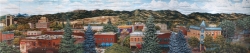 top of mural